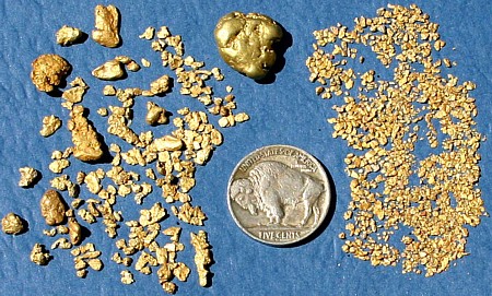 California gold nuggets