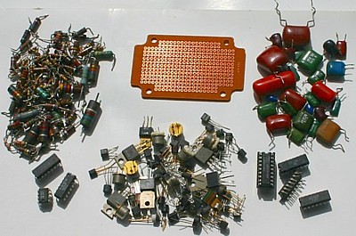 electronics for constructing a metal detector
