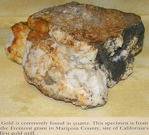 Mother Lode Gold Ore