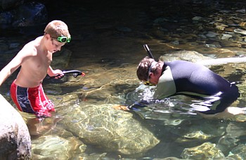 Dredging for Gold In California